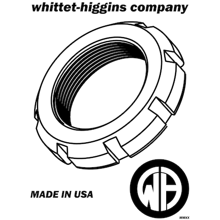 Whittet-Higgins Precision Retaining Nut PN-06
